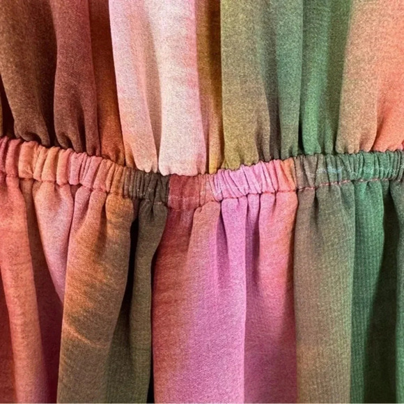 Misa Los Angles Surya Ombre Stripe Wide Leg Jumpsuit Size XS NWT - Picture 9 of 16